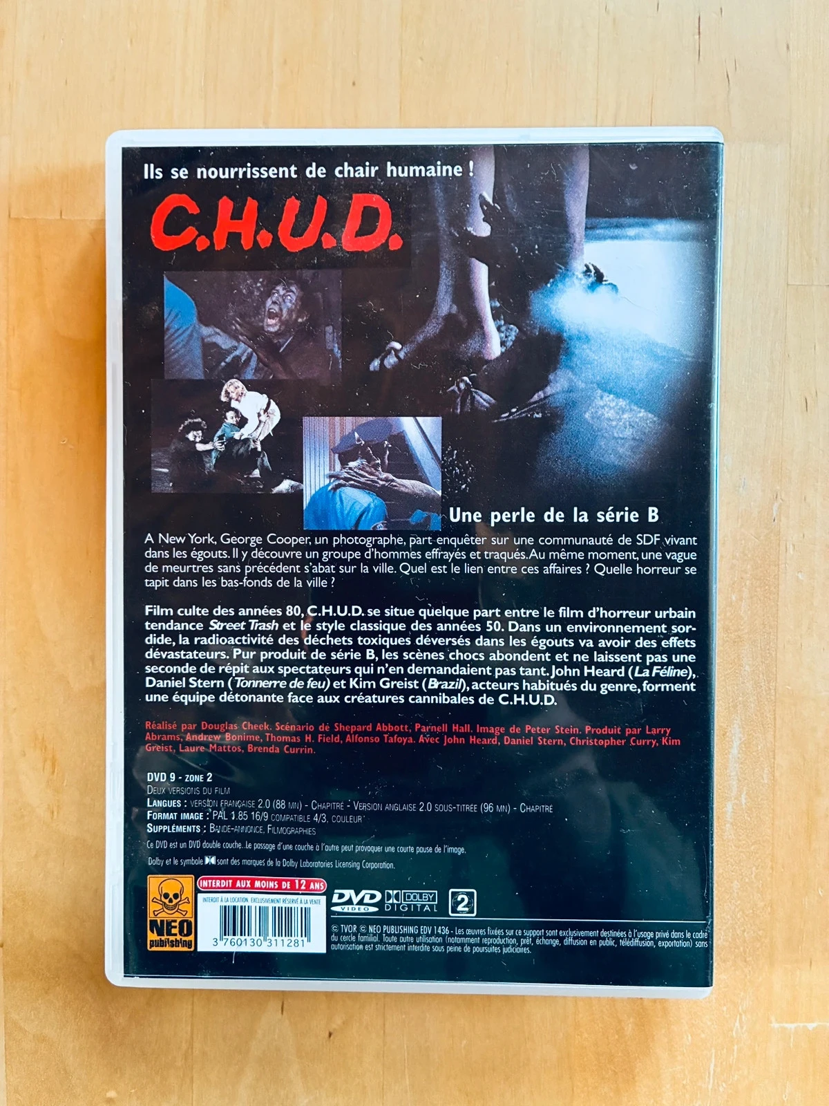 dvd C.H.U.D. Neo Publishing Edition. – photo 3